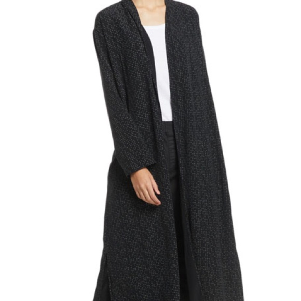 Eileen Fidher Morse Code Light Weight Duster Code - image 6